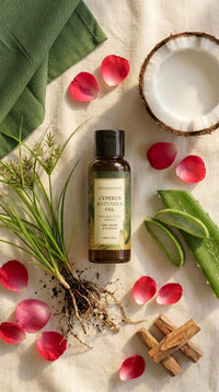Vedamantra Rotundus After-Wax Oil — Slows Regrowth, Soothes & Moisturizes (Pack of 2)