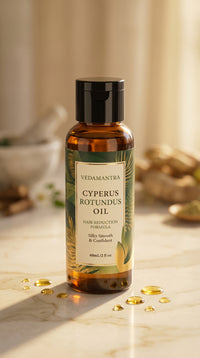 Vedamantra Rotundus After-Wax Oil — Slows Regrowth, Soothes & Moisturizes (Pack of 2)